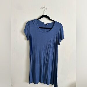 Blue T shirt Dress